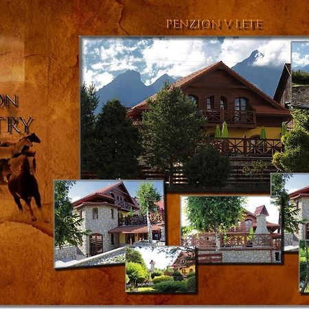 Penzion Country Stará Lesná Dış mekan fotoğraf